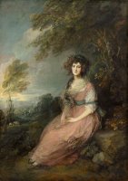 Mrs Richard Brinsley Sheridan by Thomas Gainsborough