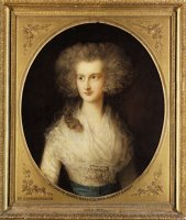 Portrait of Elizabeth Bowes by Thomas Gainsborough