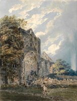 Pluscardine Abbey, Elgin by Thomas Girtin