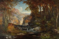 A Scene On The Tohickon Creek by Thomas Moran