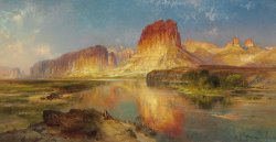 Green River of Wyoming by Thomas Moran