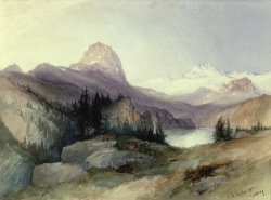 In the Bighorn Mountains by Thomas Moran