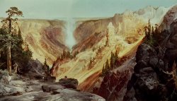 The Grand Canyon of the Yellowstone by Thomas Moran
