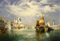 Venetian Grand Canal by Thomas Moran