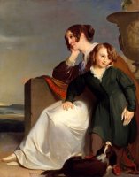 Mother And Son by Thomas Sully