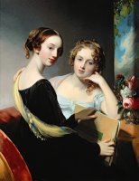 Portrait of the McEuen sisters by Thomas Sully
