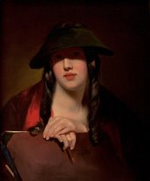 The Student (rosalie Kemble Sully) by Thomas Sully