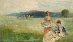 Spring by Thomas Wilmer Dewing