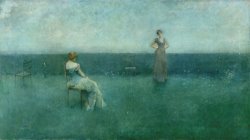 The Recitation by Thomas Wilmer Dewing. iArtwork for Sale. 