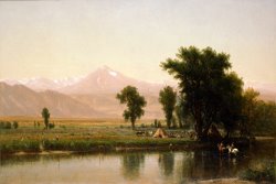 Crossing The River Platte by Thomas Worthington Whittredge