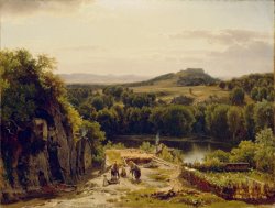  Landscape in the Harz Mountains by Thomas Worthington Whittredge