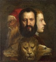 Allegory of Time Governed by Prudence by Titian