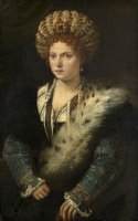 Isabella D'este, Margravine of Mantua by Titian