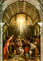 Pentecost by Titian