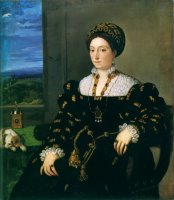 Portrait of Eleonora Gonzaga Della Rovere by Titian