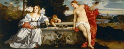 Sacred and Profane Love - 1514 by Titian