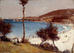Holiday Sketch at Coogee by Tom Roberts
