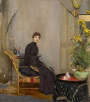 Mrs L. A. Abrahams by Tom Roberts