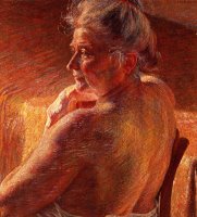 The Effect Of Sunlight by Umberto Boccioni