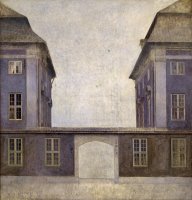The Buildings of The Asiatic Company, Seen From St. Annæ Street by Vilhelm Hammershoi