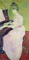 Marguerite Gachet At The Piano by Vincent van Gogh