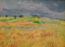 Plain At Auvers by Vincent van Gogh