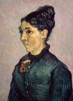 Portrait Of Madame Jeanne Lafuye Trabuc by Vincent van Gogh