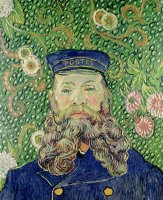 Portrait Of The Postman Joseph Roulin by Vincent van Gogh