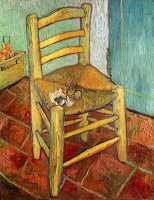 Vincent's Chair 1888 by Vincent van Gogh