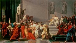 Death of Julius Caesar by Vincenzo Camuccini