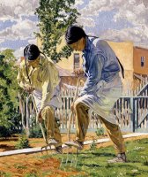 The Garden Makers by Walter Ufer