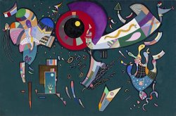 Around The Circle by Wassily Kandinsky