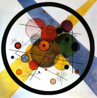 Circles in Circle by Wassily Kandinsky