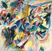 Improvisation Klamm by Wassily Kandinsky