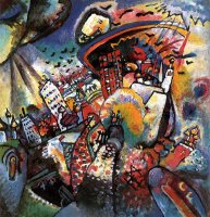 Moscow I 1916 by Wassily Kandinsky