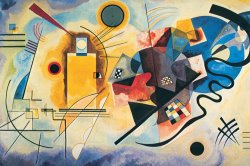 Yellow Red Blue C 1925 by Wassily Kandinsky
