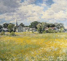 Buttercup Time by Willard Leroy Metcalf