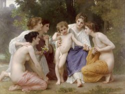 Admiration by William Adolphe Bouguereau