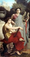 Art And Literature by William Adolphe Bouguereau