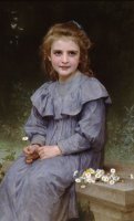 Daisies by William Adolphe Bouguereau