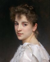 Gabrielle Cot, Daughter of Pierre Auguste Cot by William Adolphe Bouguereau