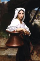 Italian Girl Drawing Water by William Adolphe Bouguereau