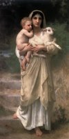 Lambs by William Adolphe Bouguereau