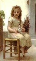 Le Gouter Just a Taste by William Adolphe Bouguereau
