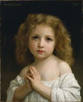 Little Girl by William Adolphe Bouguereau
