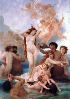 The Birth Of Venus by William Adolphe Bouguereau