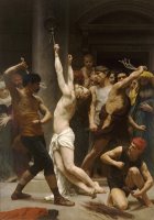 The Flagellation of Our Lord Jesus Christ by William Adolphe Bouguereau