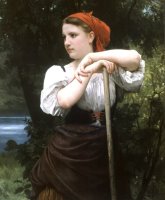 The Haymaker by William Adolphe Bouguereau