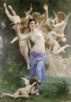 The Wasp's Nest by William Adolphe Bouguereau