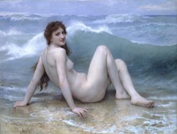 The Wave by William Adolphe Bouguereau